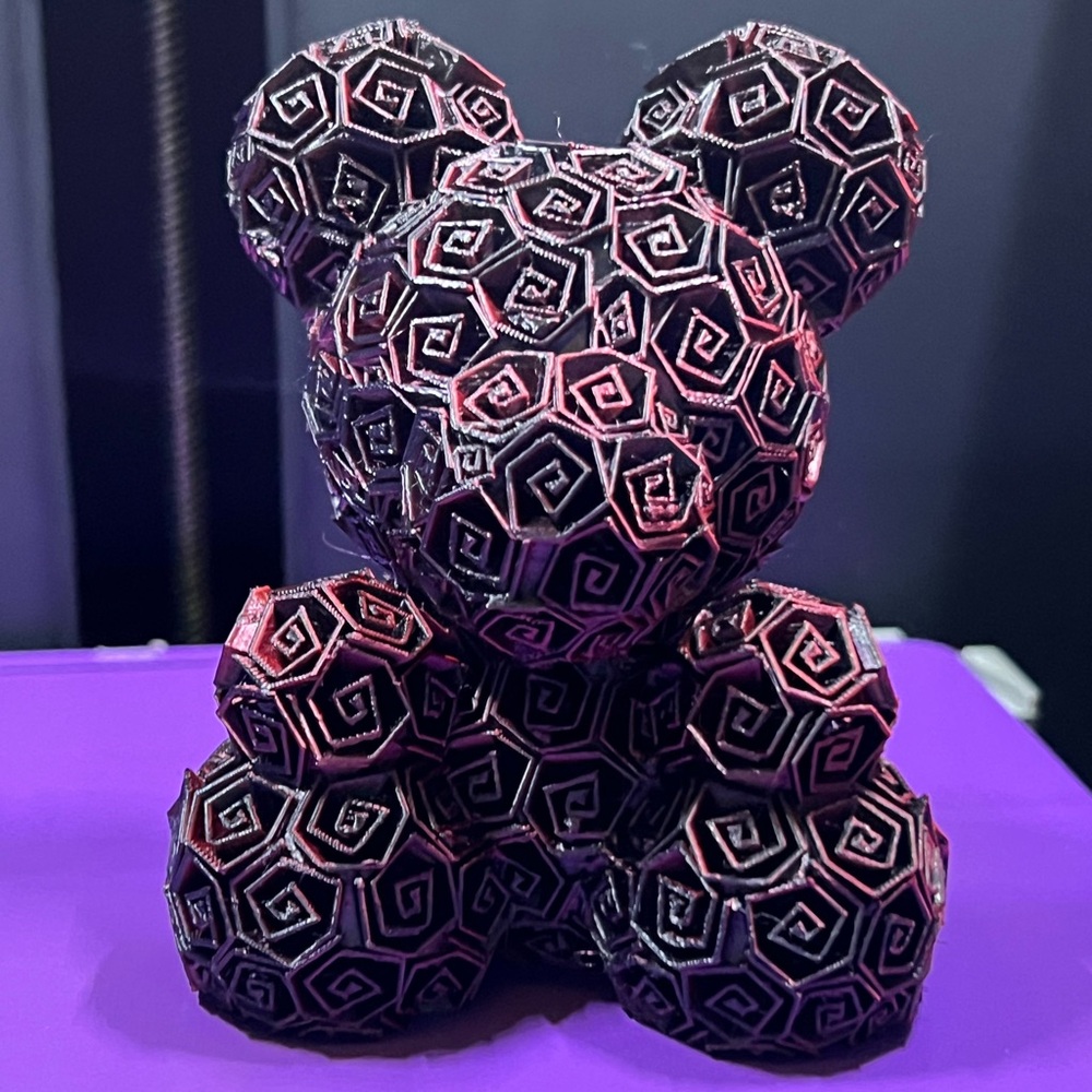 Rare Valentine Roses Teddybear by 3D print